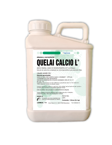 calcio para plantas